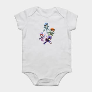 Asplenia Studios Knight Sabers (visors up) Baby Bodysuit